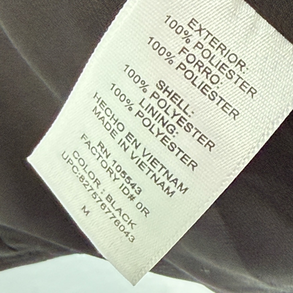 Derek Lam For Design Nation Sleeveless Open Front Vest Black Size Medium - Picture 6 of 9